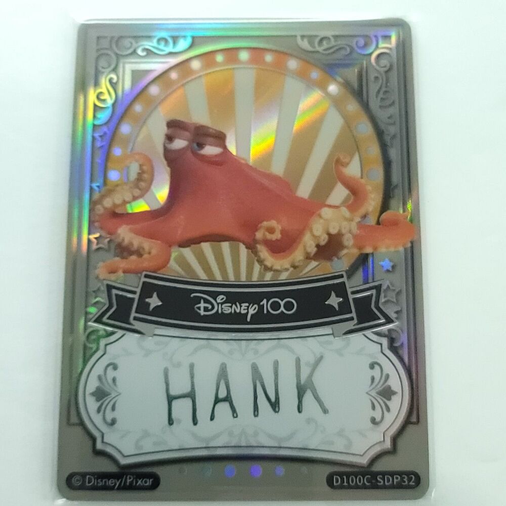 Hank Finding Nemo 2023 Card Fun Disney 100 Carnival Series Signature 152/200